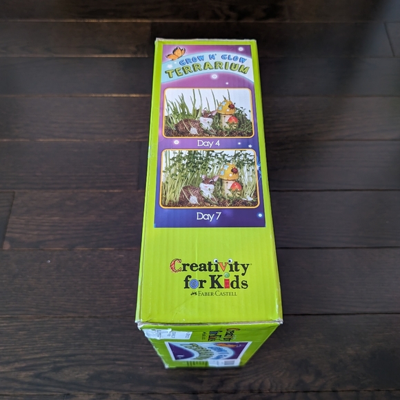 Grow N' Glow Terrarium, Faber-Castell, kids science kit, STEM - Picture 9 of 10